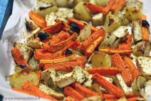 Verdure light al forno | Mamma Felice